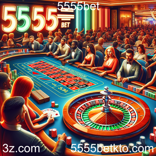 A Emoção da Roleta no 5555bet